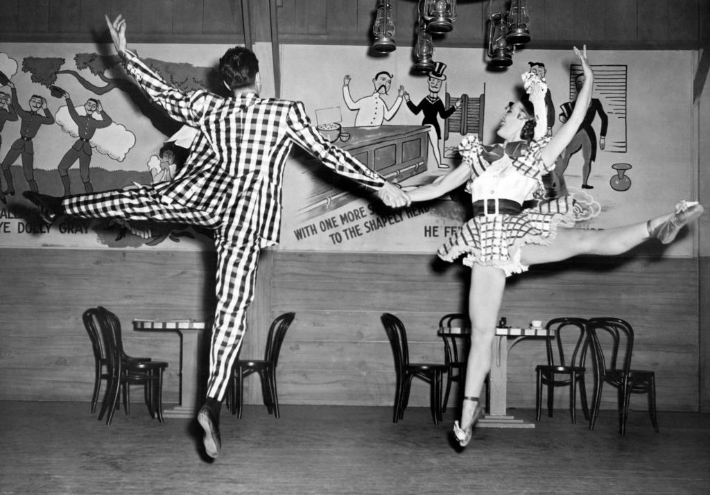 Dancers Willard Van Simons and Joan McCracken