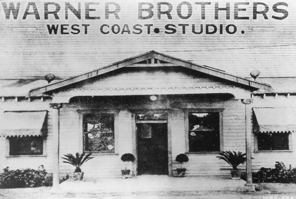 The exterior of the original Warner Brothers West Coast