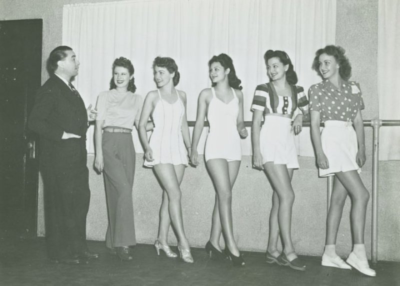 Leroy Prinz And Paramount Dancers in the 1930s