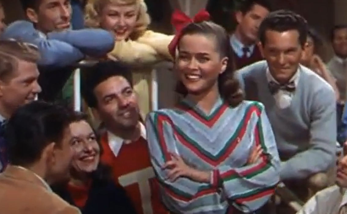 A screenshot of the movie Good News