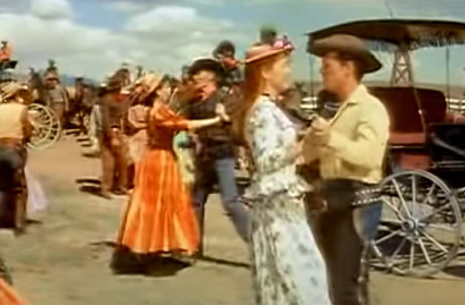 A screenshot of the movie Oklahoma!