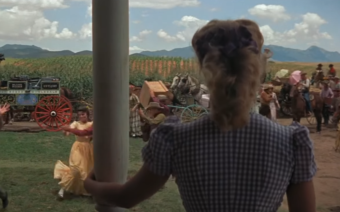 A screenshot of the movie Oklahoma!