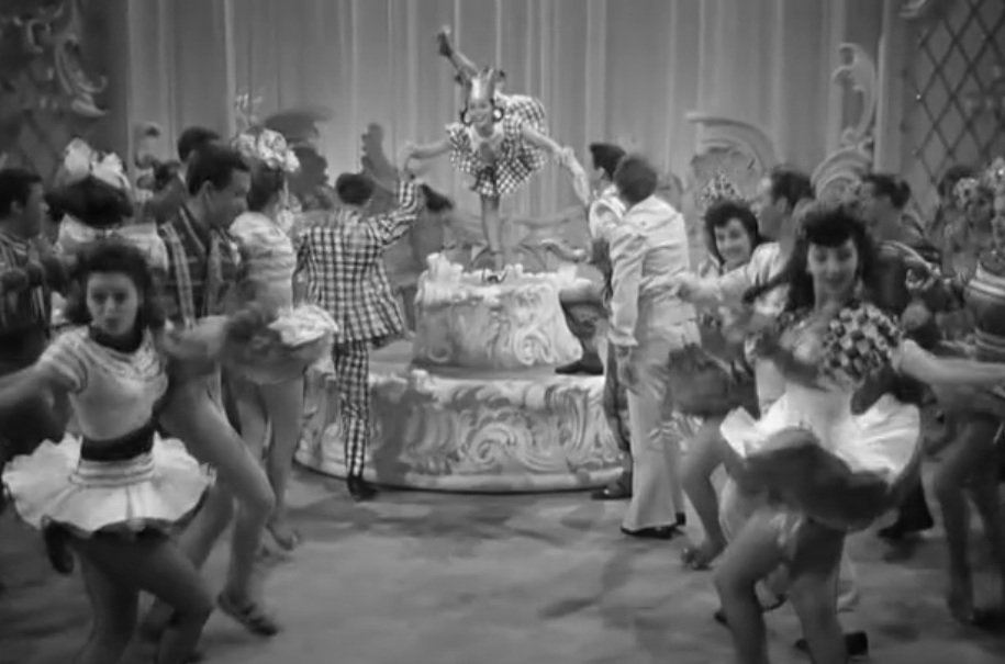 A screenshot of the movie Hollywood Canteen