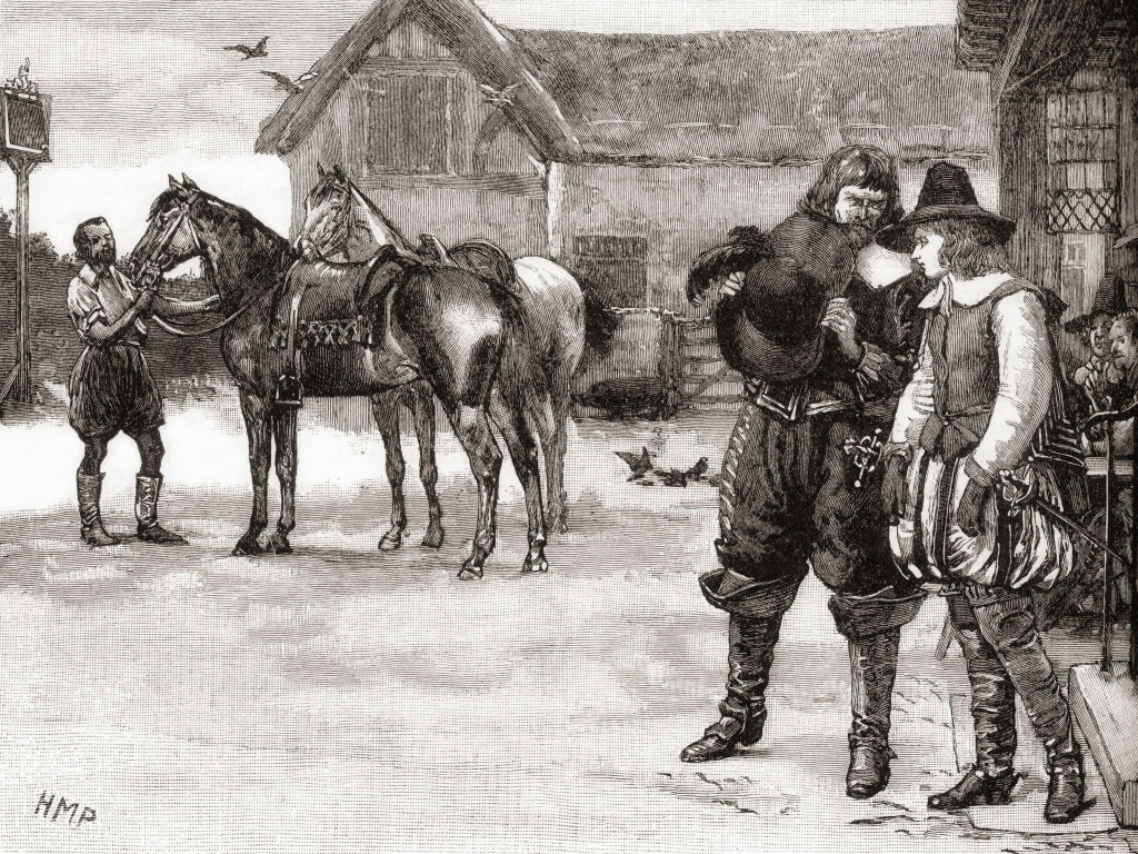 The escape in 1610 of Lady Arbella Stuart