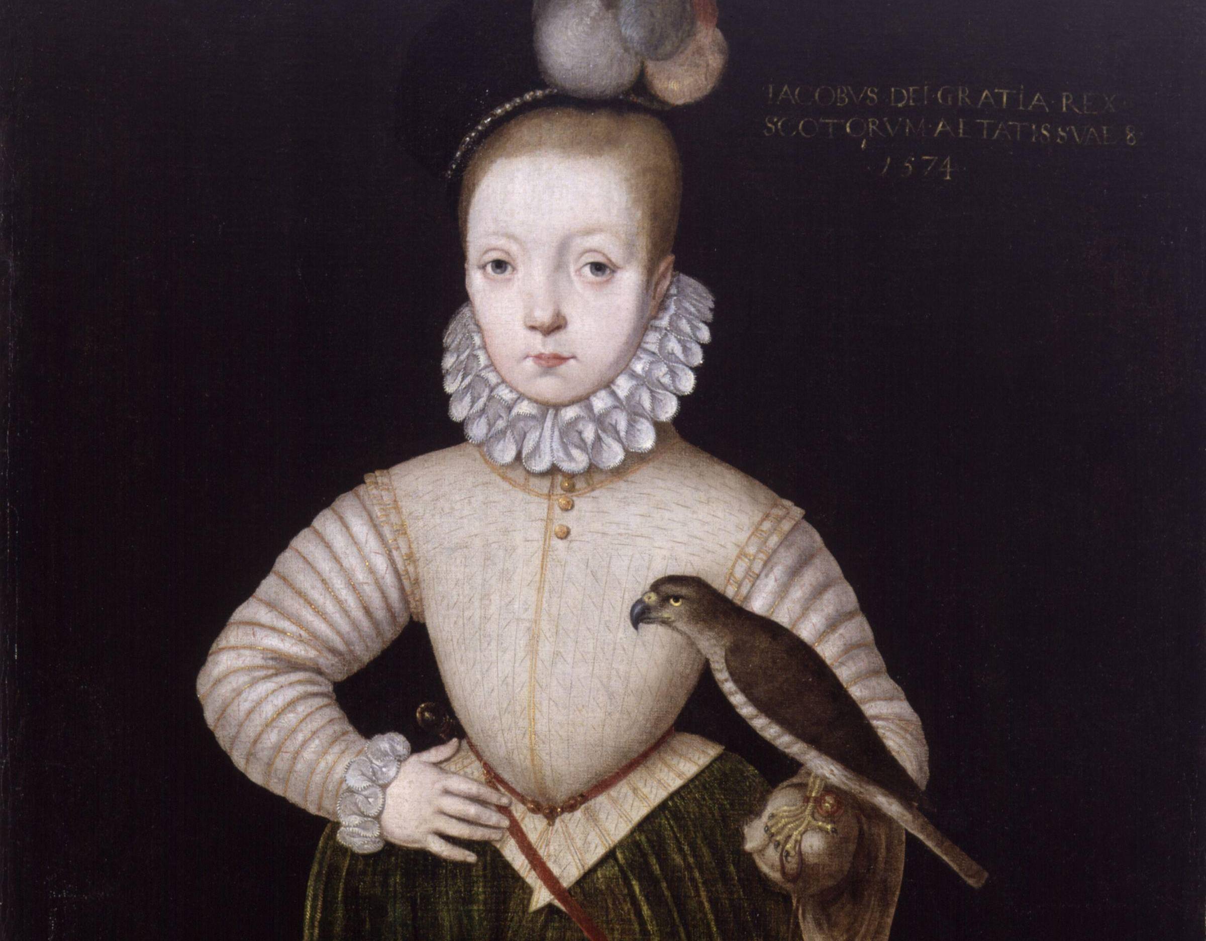 King James I Of England And Vi Of Scotland as a boy