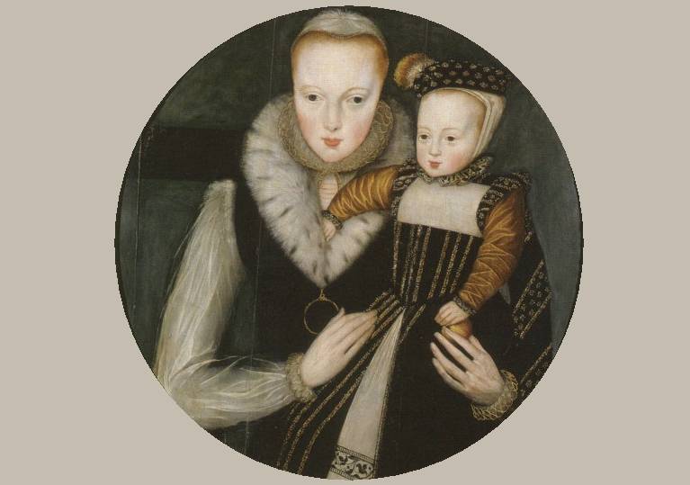 Lady Katherine Grey And Her Son Lord Edward Beauchamp