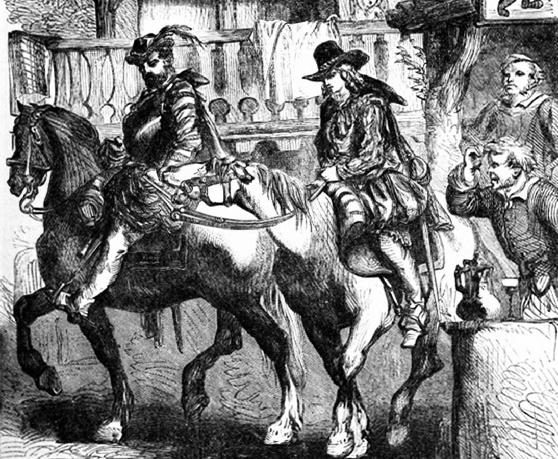 The Flight Of Arabella Stuart In Male Attire