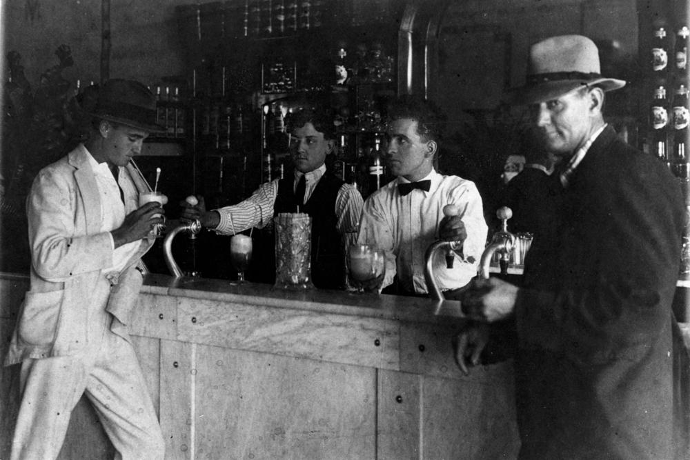 Statelibqld 1 74631 Inside The First Cafe At Mullumbimby, New South Wales, Ca. 1923