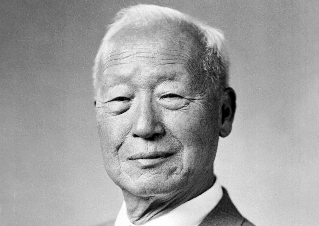 Official Portrait of Syngman Rhee, the 1st–3rd President