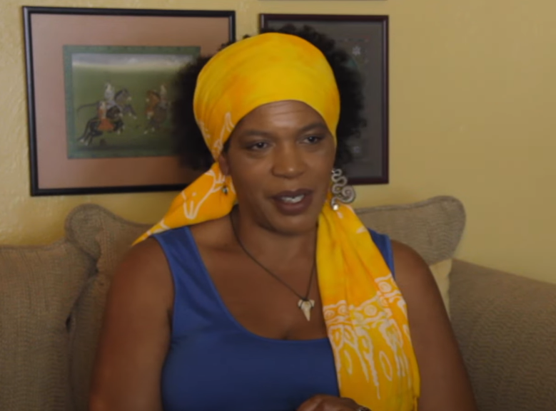 Screenshot of the documentary Call Me Miss Cleo