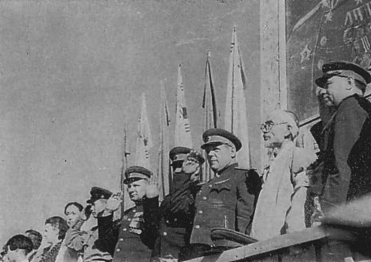 Welcome Celebration For Red Army In Pyongyang