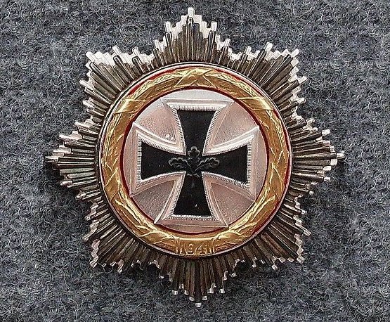 German Cross medal