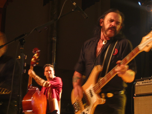 Djordje Stijepovic and Lemmy Kilmister