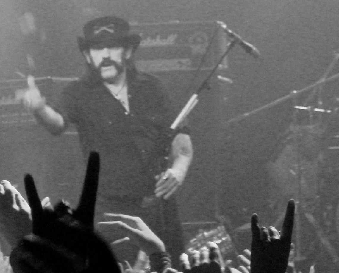 Lemmy Kilmister on stage
