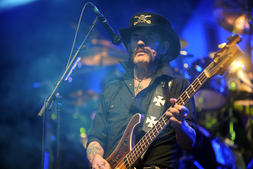 Lemmy Kilmister on stage