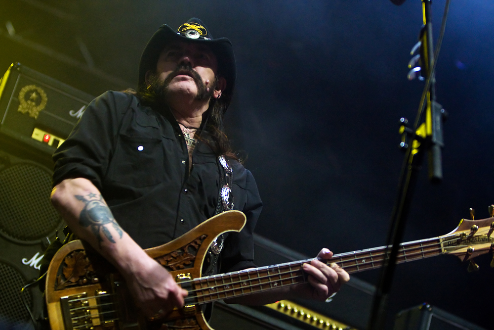 Lemmy Kilmister of the Heavy Metal band Motorhead