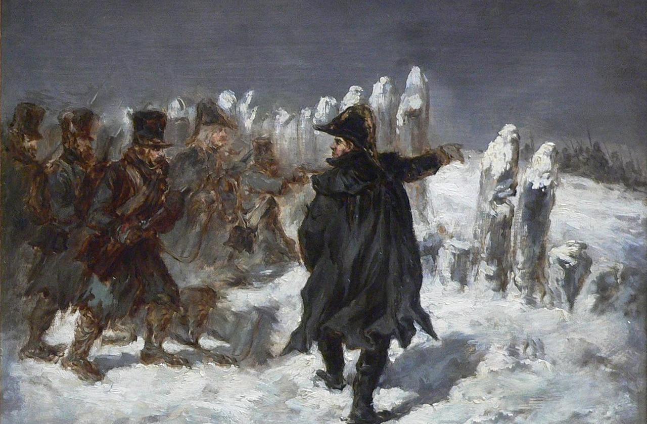 Marshal Ney at the Kowno redoubt