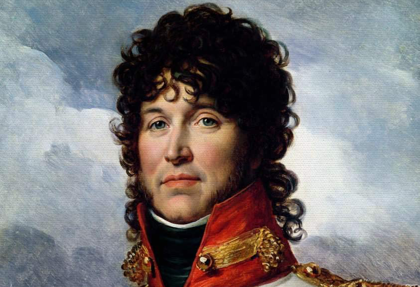 Fragment of portrait of Joachim Murat