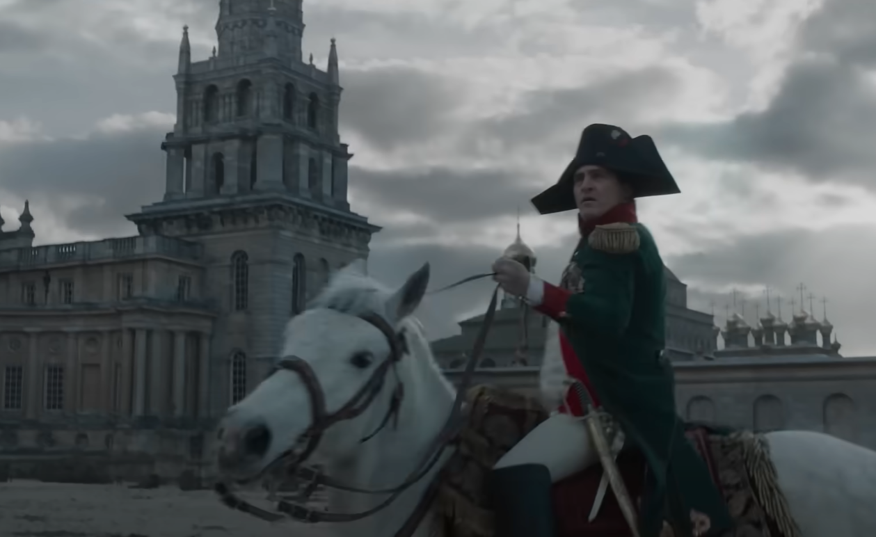 A screenshot of the movie Napoleon