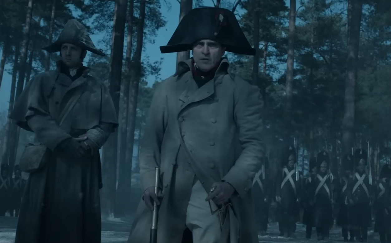 A screenshot of the movie Napoleon