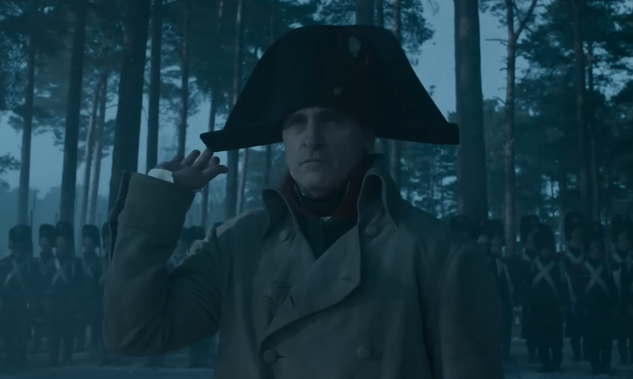 A screenshot of the movie Napoleon