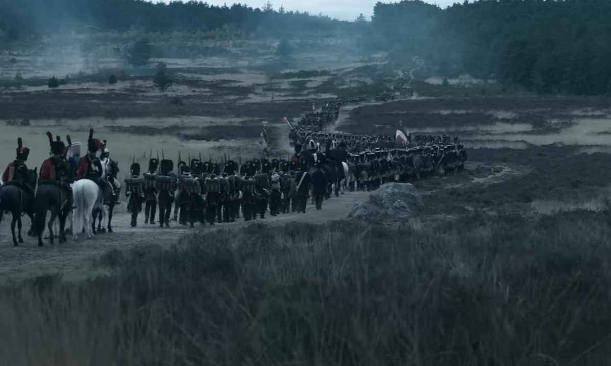 A screenshot of the movie Napoleon