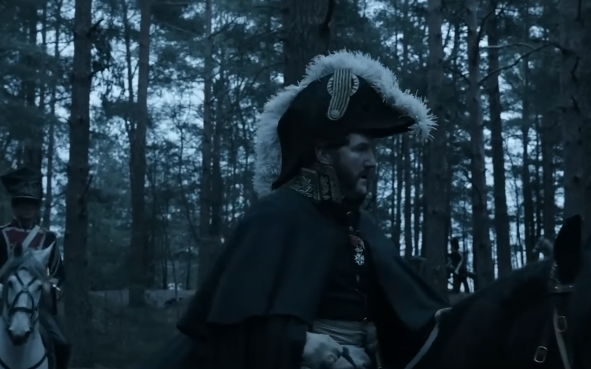 A screenshot of the movie Napoleon