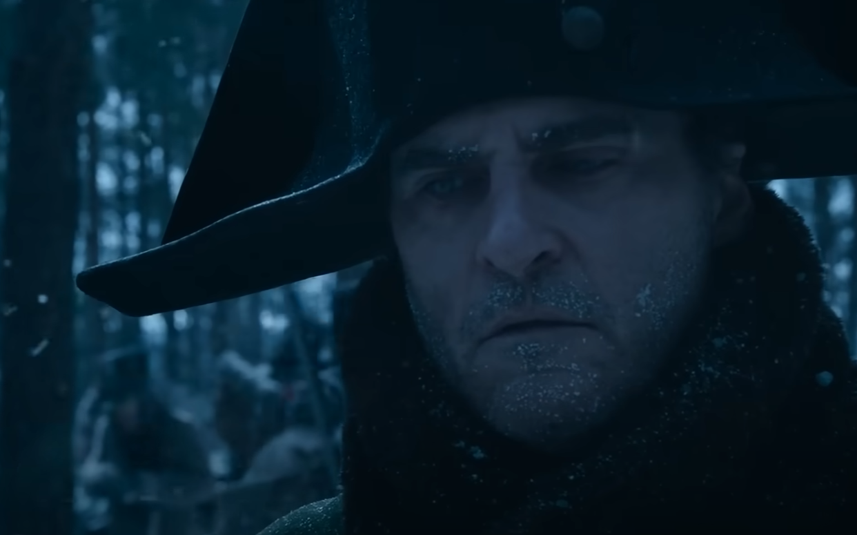 A screenshot of the movie Napoleon