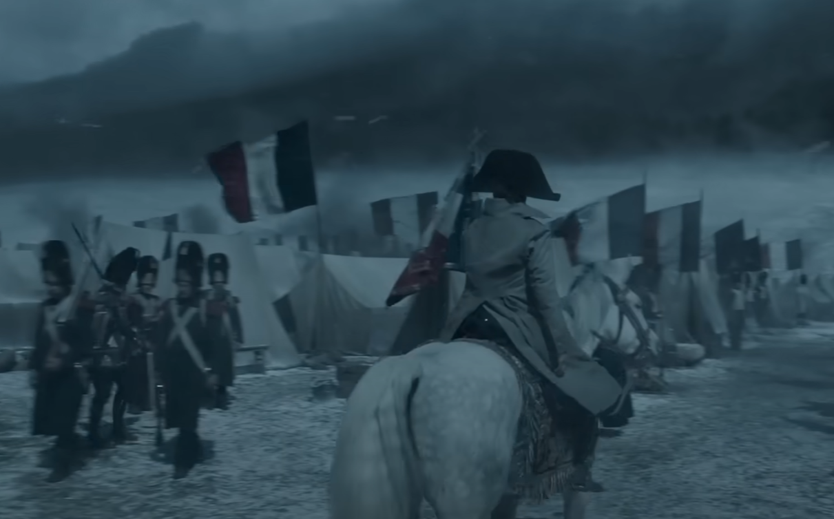 A screenshot of the movie Napoleon