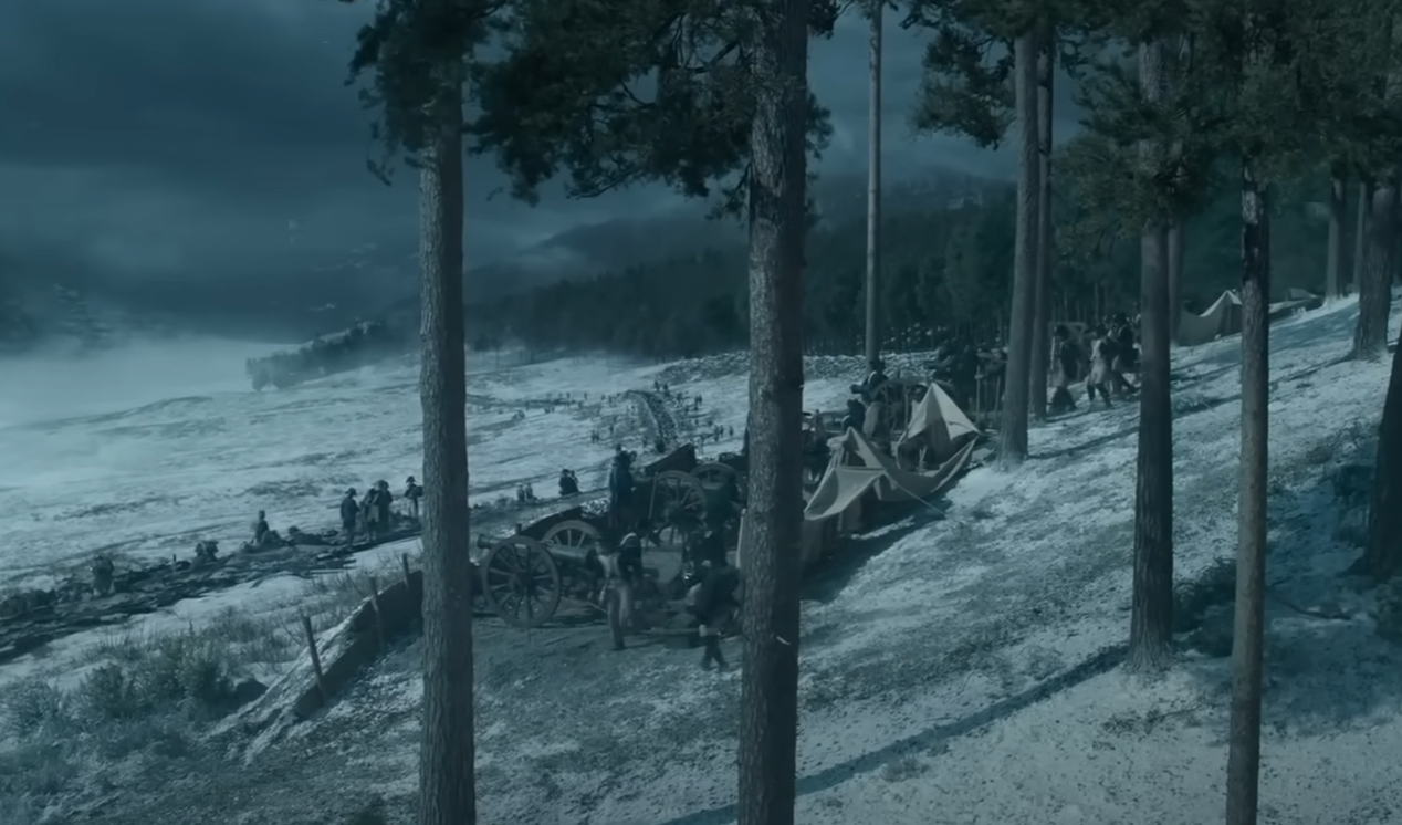 A screenshot of the movie Napoleon