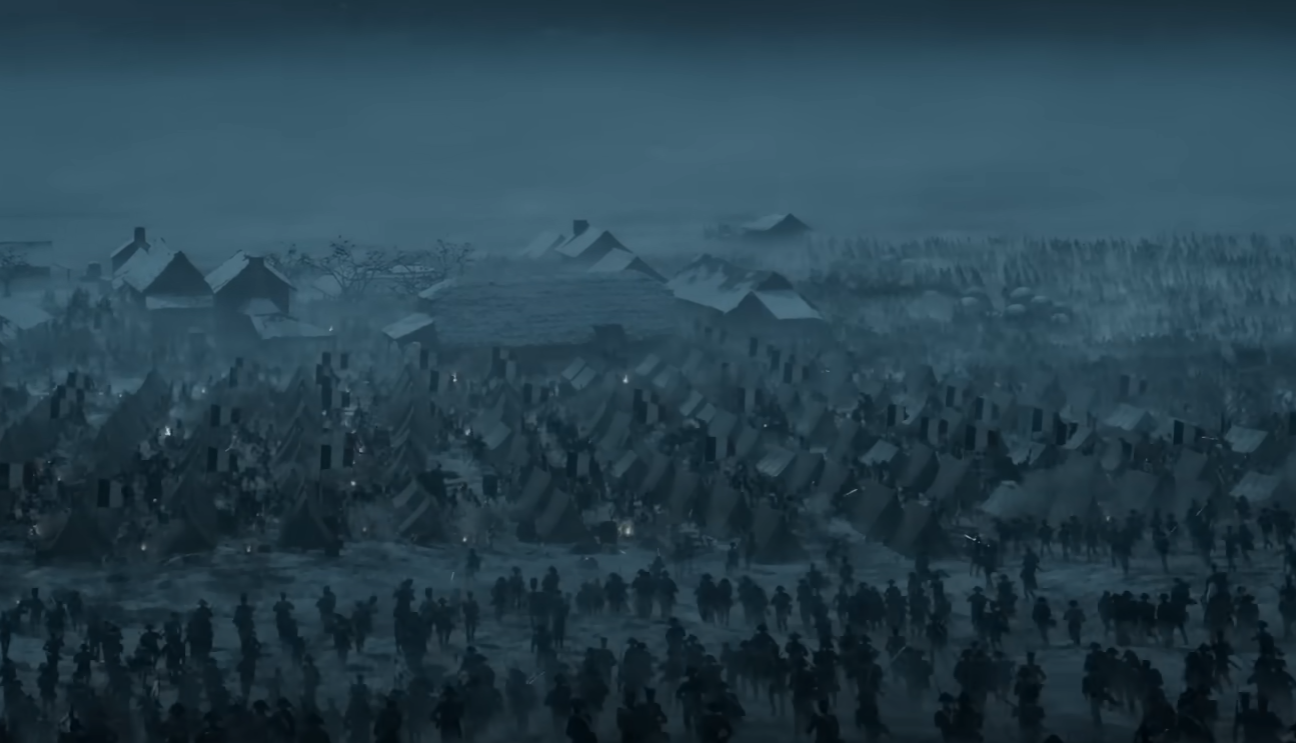 A screenshot of the movie Napoleon