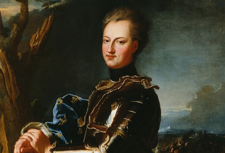 Powerful portrait of Charles XII of Sweden