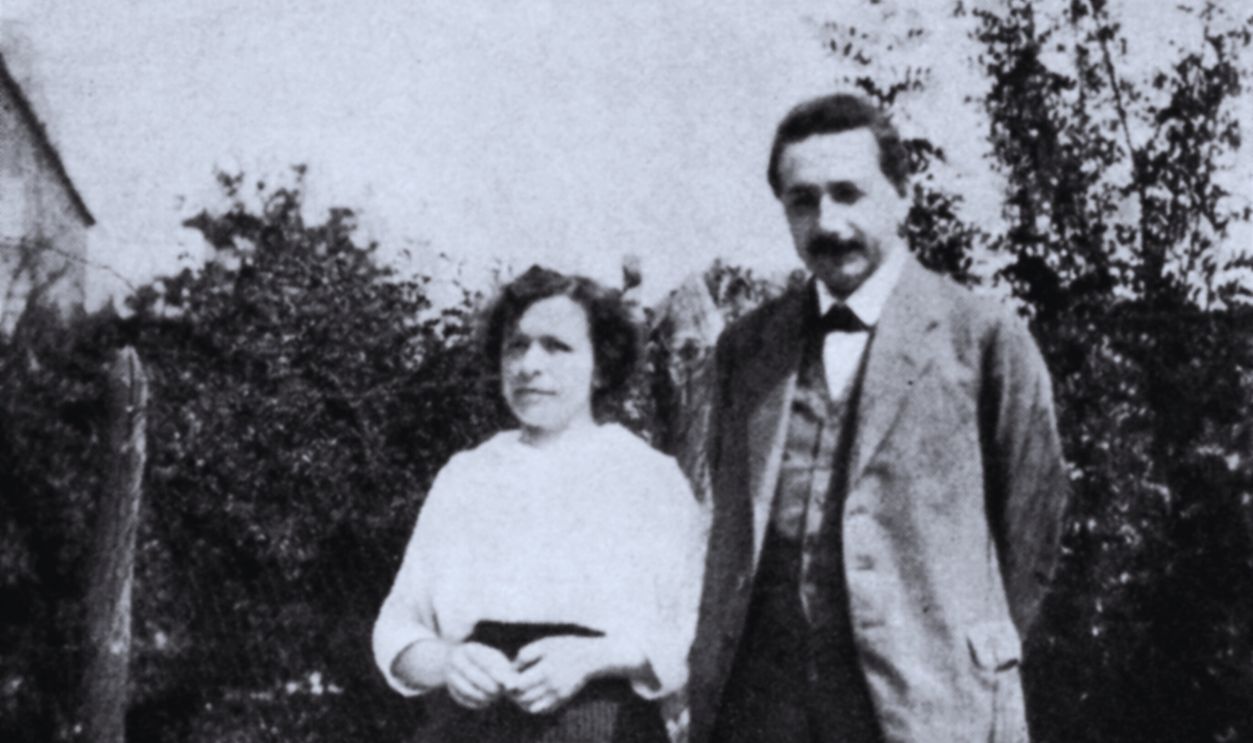 Gettyimages - 463909627, Albert Einstein, German-Swiss theoretical physicist, with his first wife Mileva, c1905 Albert Einstein, German-Swiss theoretical physicist, with his first wife Mileva, c1905.