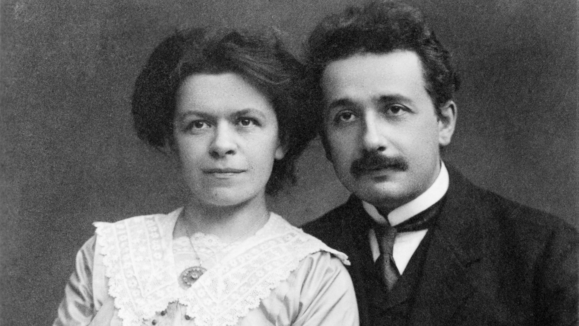 File:Albert Einstein and his wife Mileva Maric.jpg
