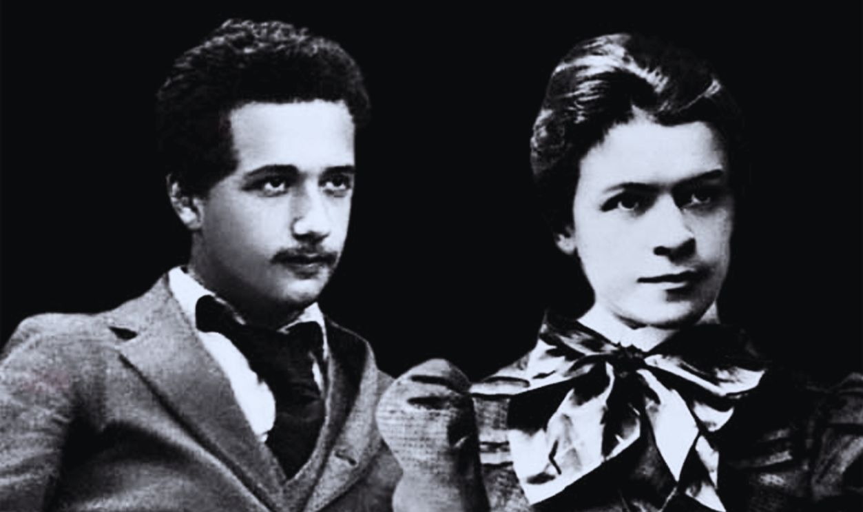 Gettyimages - 1371423684, Germany/USA: Albert Einstein (1879-1955), Albert Einstein (1879-1955) with his first wife Mileva Maric Germany/USA: Albert Einstein (1879-1955), Albert Einstein (1879-1955) with his first wife Mileva Maric. 