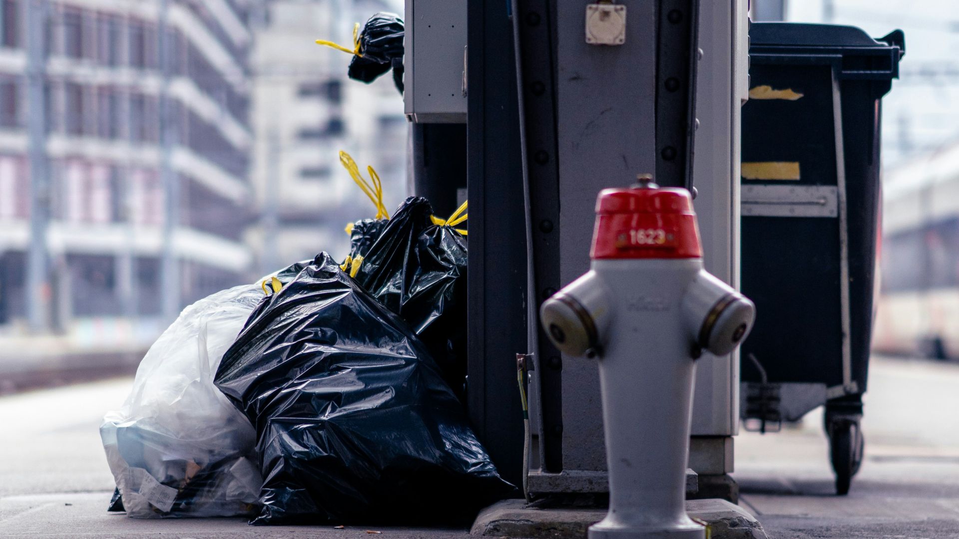 a fire hydrant on the side of the road