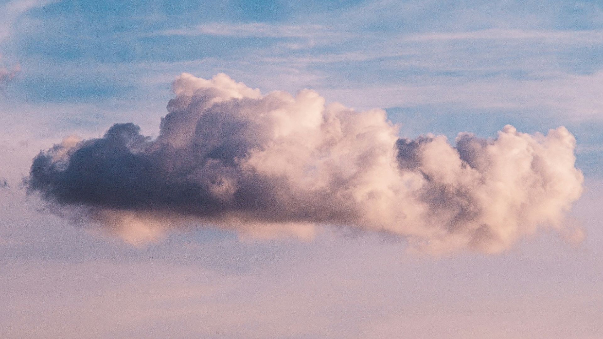 white and gray clouds