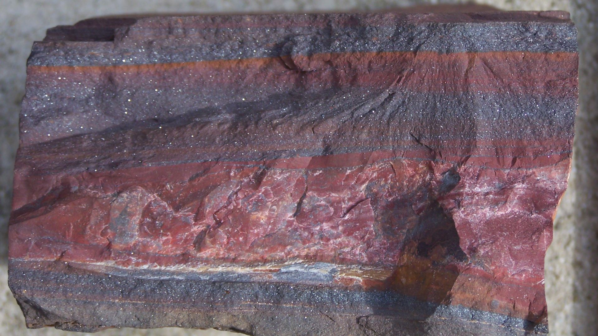 File:Banded Iron Formation Barberton.jpg