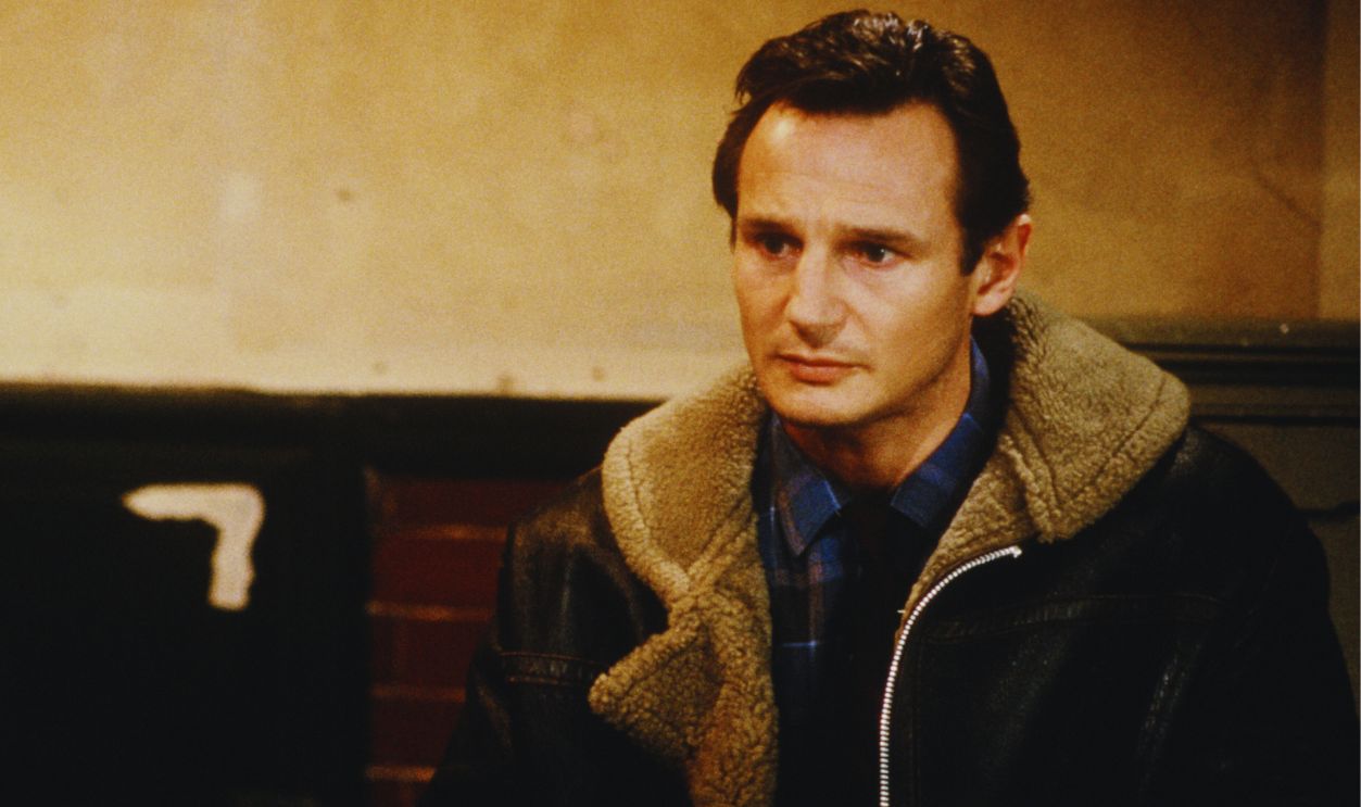 Gettyimages - 138129556, Under Suspicion Actor Liam Neeson with co-star Kenneth Cranham in a scene from the thriller 'Under Suspicion', 1991.