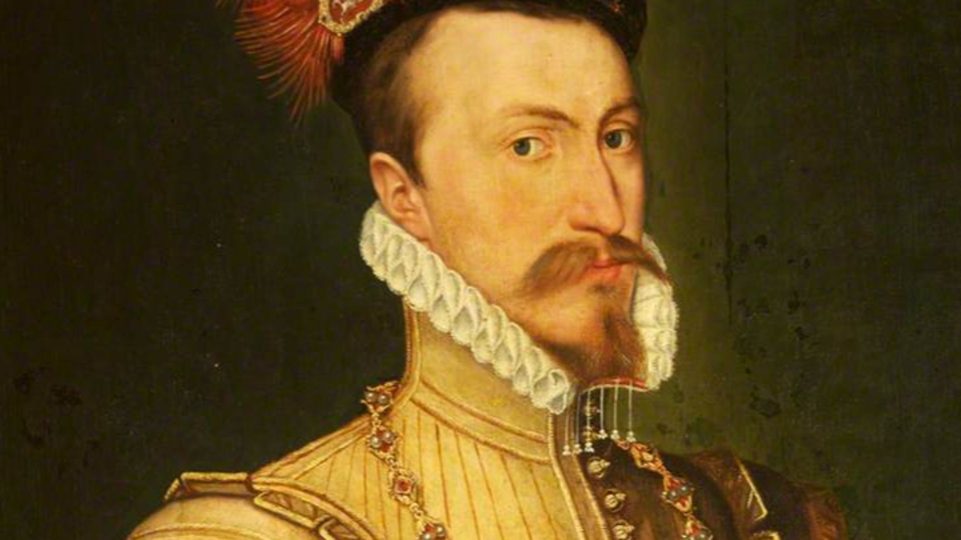 File:Anglo-Netherlandish School - Robert Dudley (1533–1588), Earl of Leceister (after Steven van der Meulen) - 597956 - National Trust.jpg