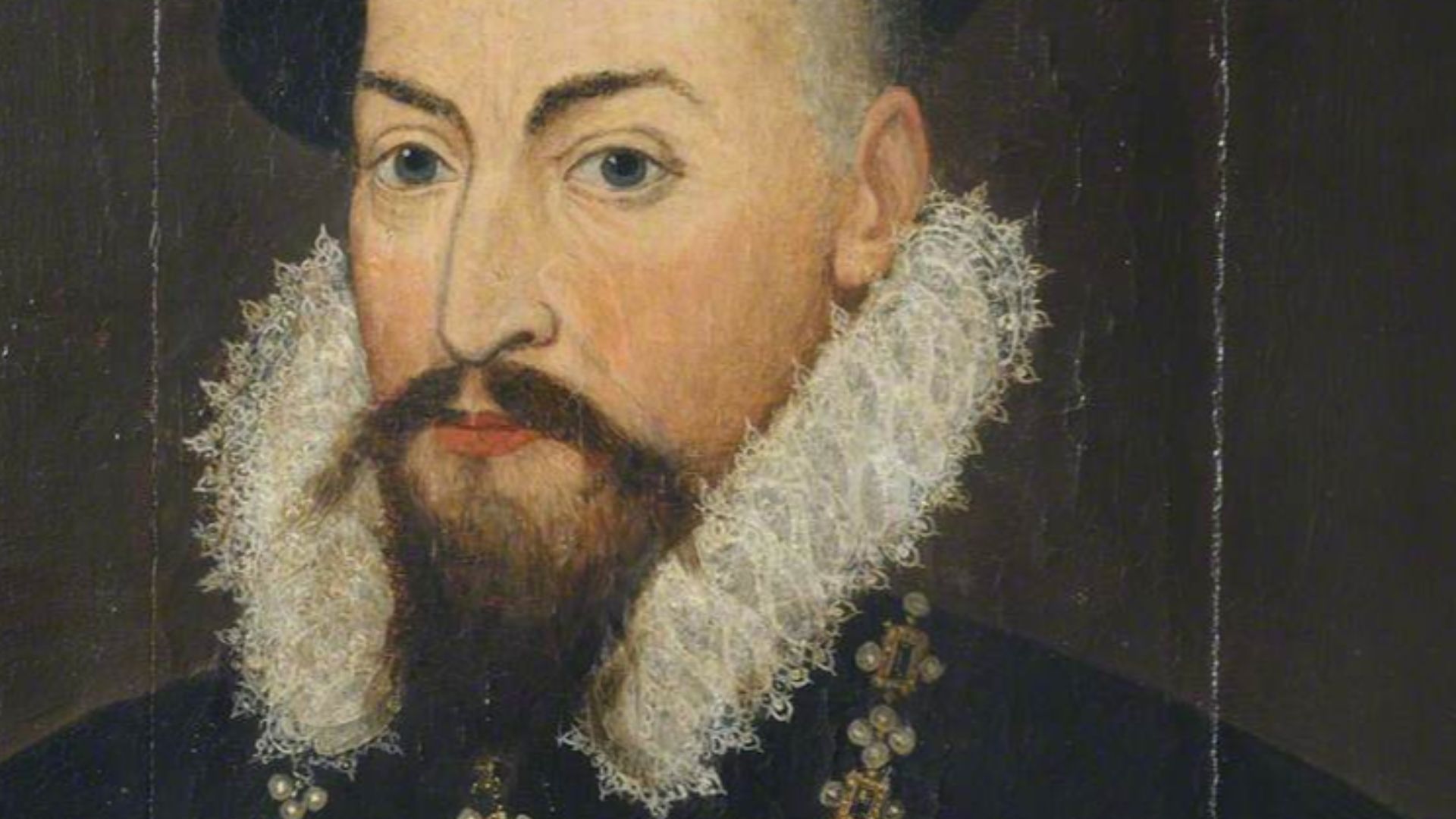 File:Unknown artist - Robert Dudley (1532-1533–1588), Earl of Leicester, High Steward of the University (1563) - 3 - Old Schools.jpg