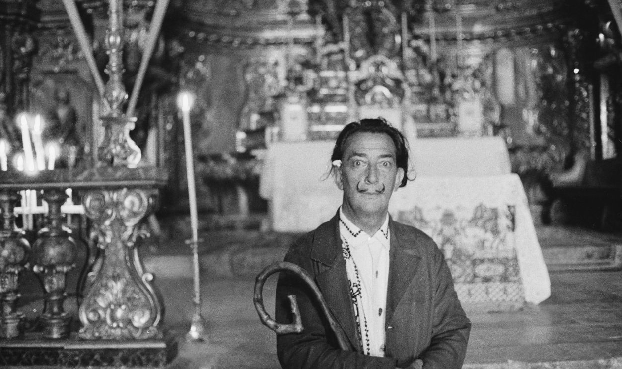 Salvador Dali In Church