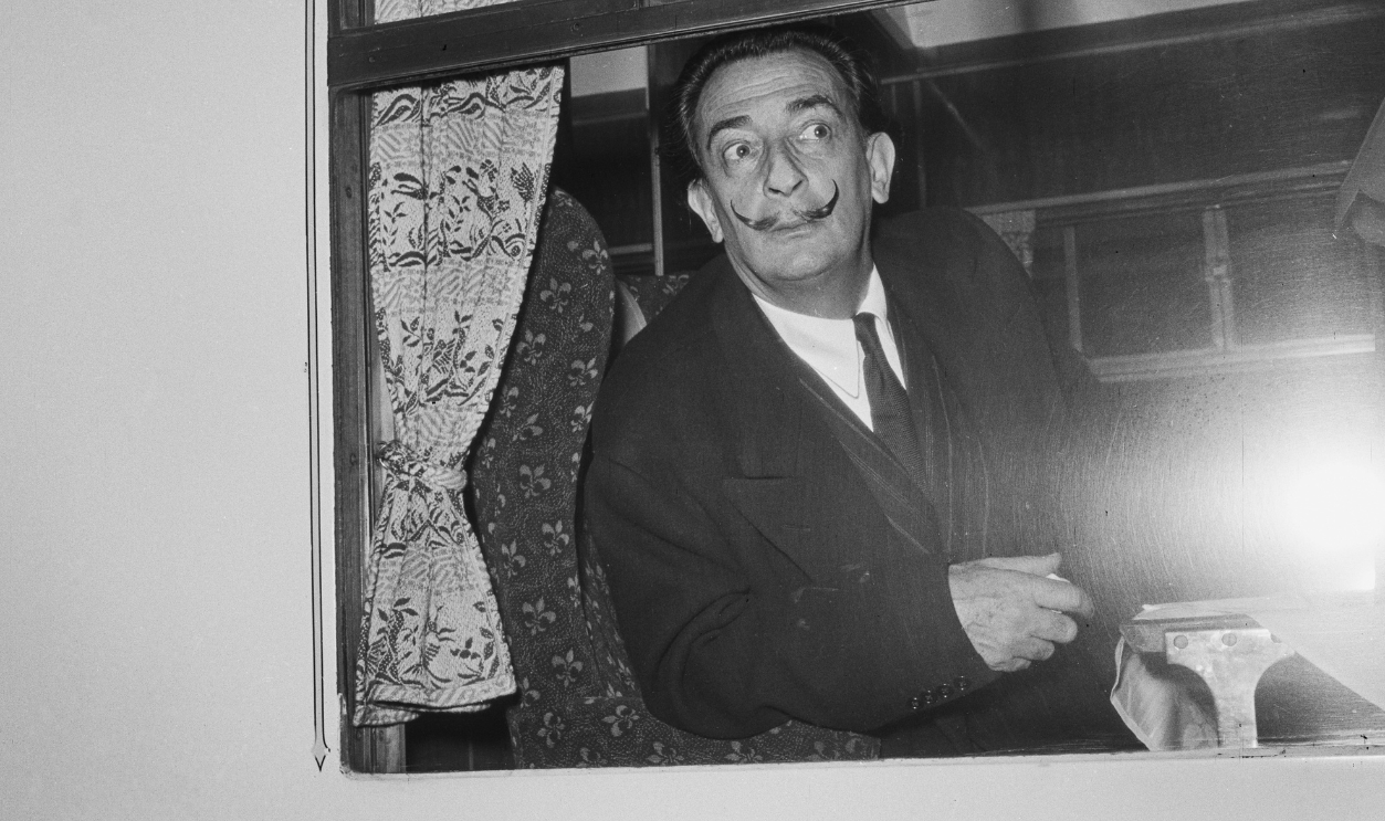 Salvador Dali In London, 1959