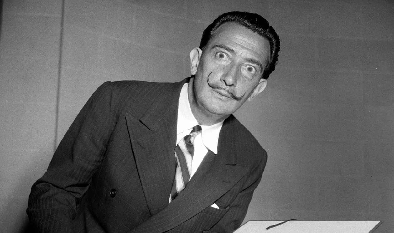 Salvador Dali (1904-1989), painter and Spanish eng