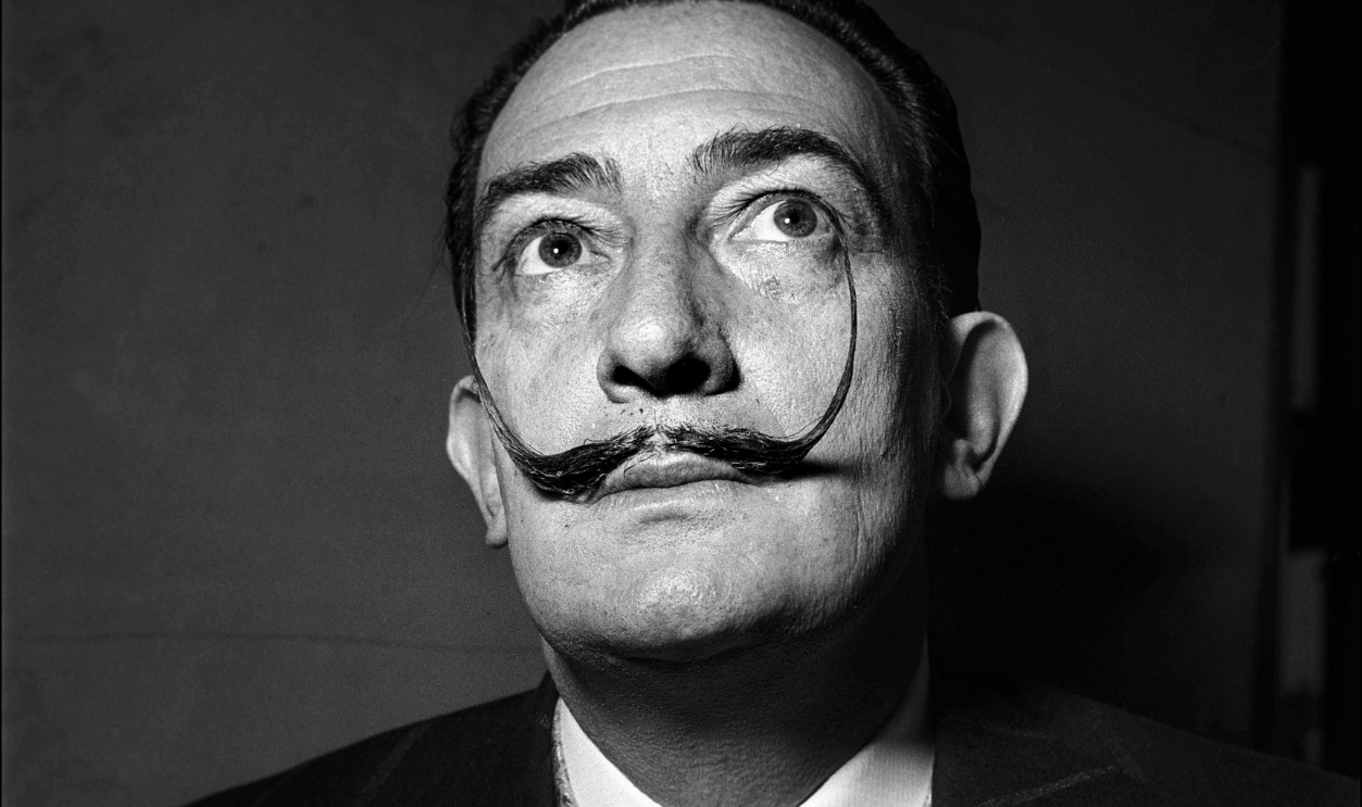 Salvador Dali In Paris, France In 1953