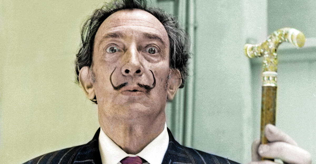 Portrait of Salvador Dali