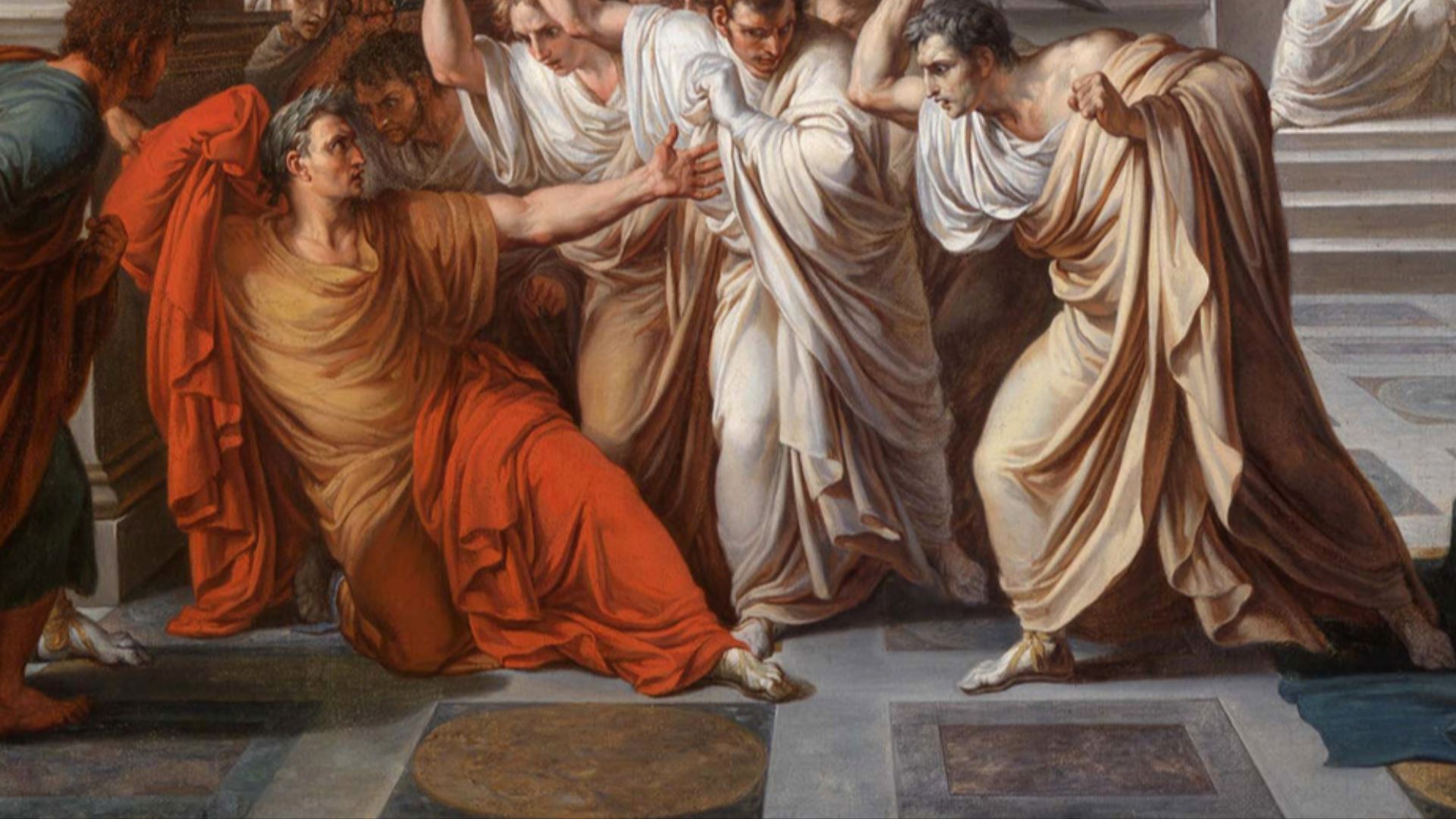 File:Vincenzo Camuccini - La morte di Cesare.jpg