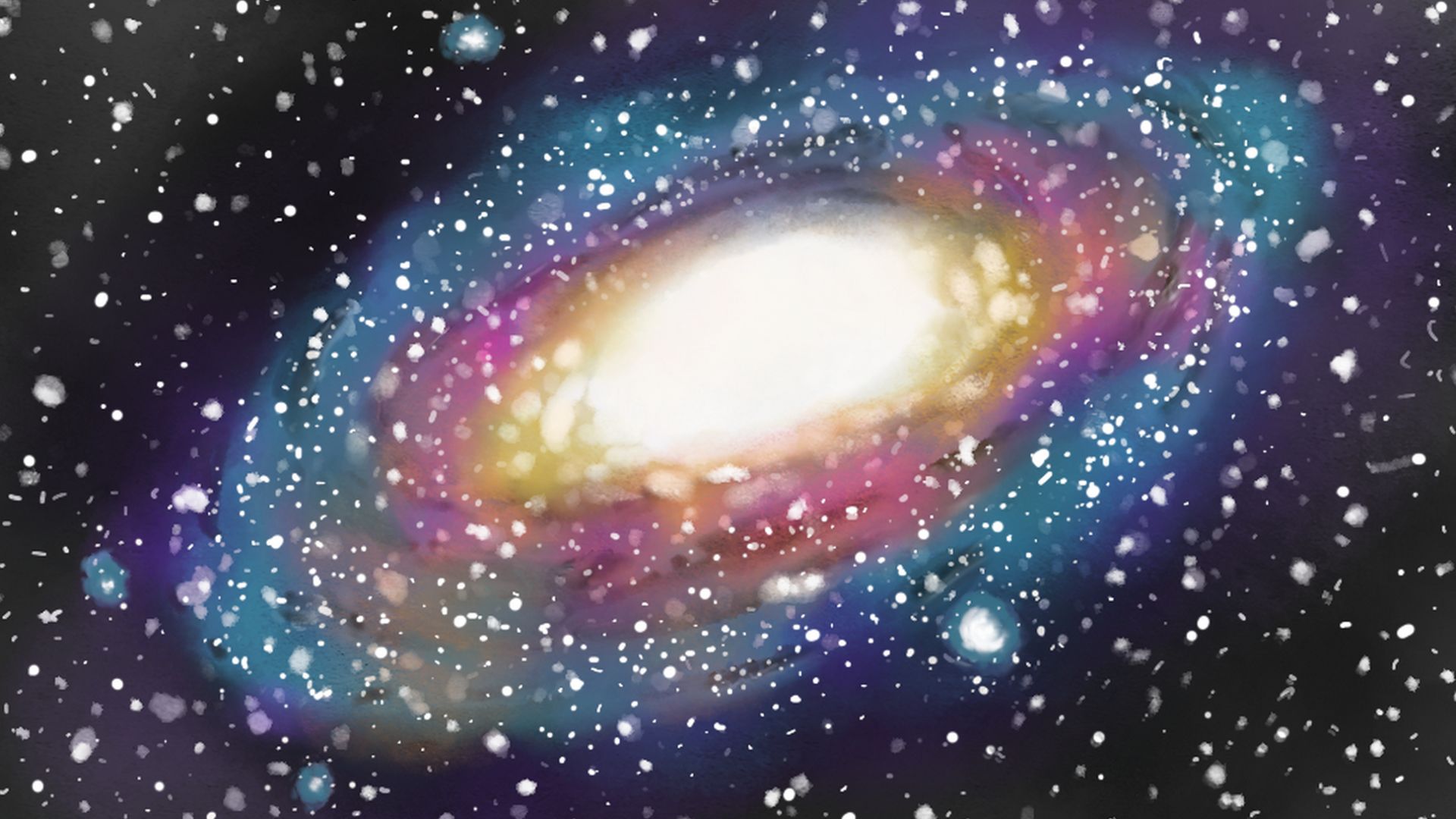 File:Galaxy, artist view - Galaxie, vue d'artiste.png