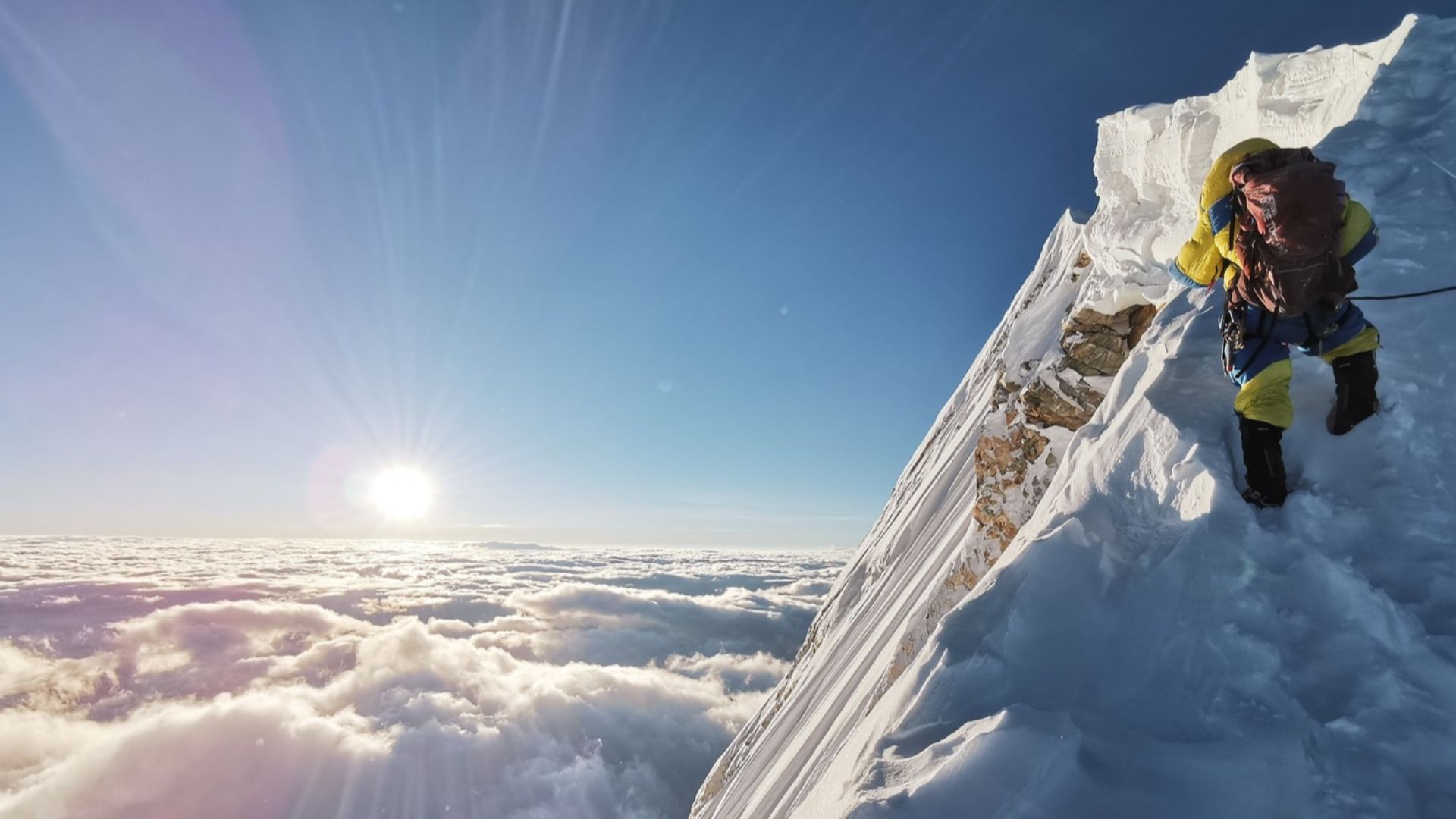 File:Climber Summit Manaslu 8163m.jpg