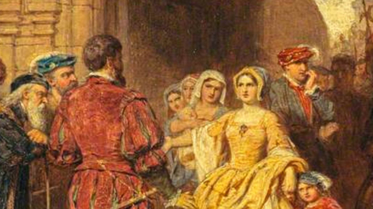 File:John Faed (1819-1902) - Study for 'Queen Margaret's Defiance of the Scottish Parliament' - NG 2634 - National Galleries of Scotland.jpg